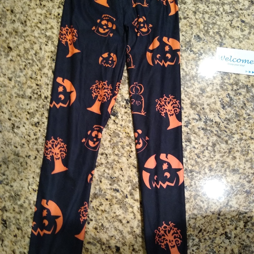 Children's Halloween Leggings New Size S/M